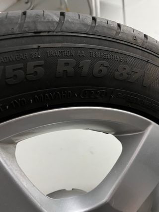 Llantas Peugeot 16 4x108 con neumatico