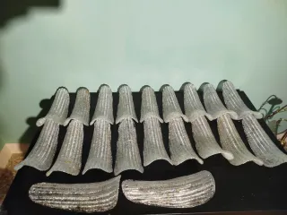 Coppia Applique 10 Vetri Murano Graniglia