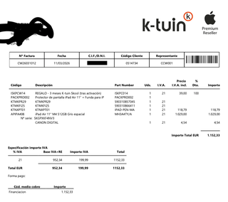 iPad Air 11 M4 512GB Grigio Siderale