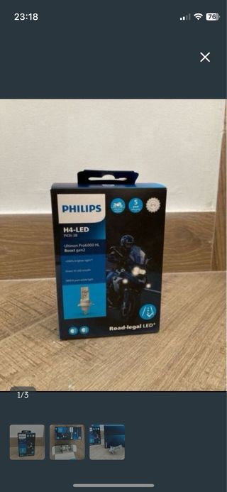 Philips H4-LED Moto Boost gen2
