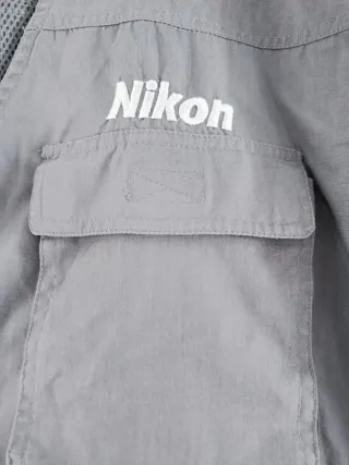 Chaleco Fotógrafo Nikon Vintage