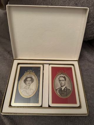 Baraja Cartas Monarquía Británica