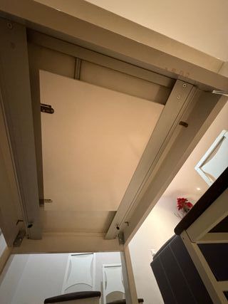 Tavolo da salotto in legno con 6 sedie