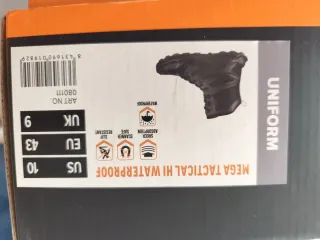 Botas Magnum Tácticas Impermeables Talla 43