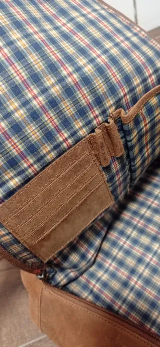 Mochila Piel Vintage Marrón