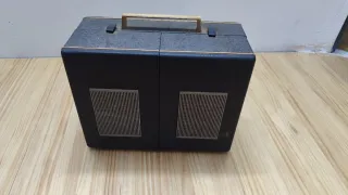 Giradischi Invicta Vintage Valigia Nera Dorato