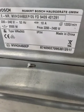 Lavadora Secadora Bosch Avantixx 7/4