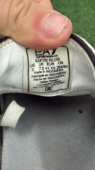 Scarpe Emporio Armani bianche