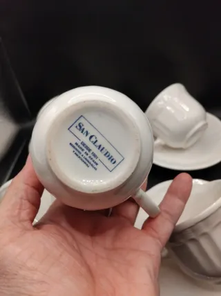 🇪🇦 Tazas de café con leche San Claudio Oviedo