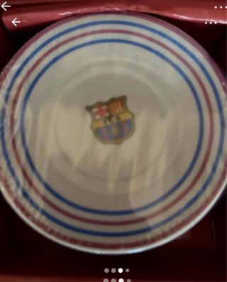 Juego de café FC Barcelona completo