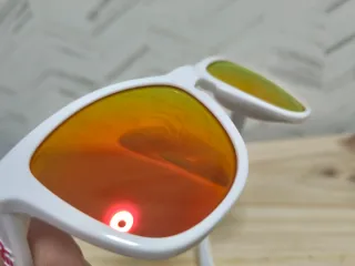 Gafas Oakley Originales Blancas/Rojas