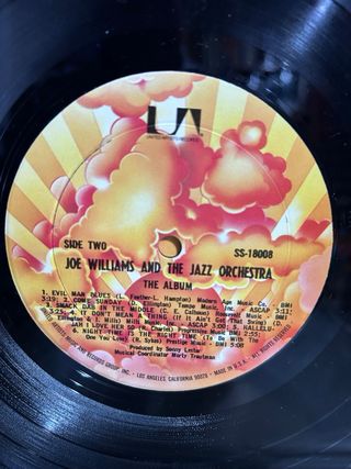 Vinilo Jazz Joe Williams Thad Jones Mel Lewis