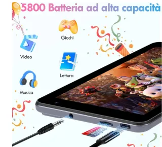 Tablet Bambini 7 Pollici Guscio Giallo