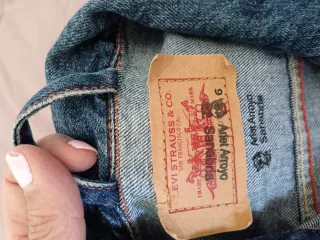 Chaqueta tejana niña