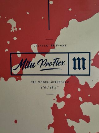 Tabla Surf F-One MITU Pro Flex 5'6