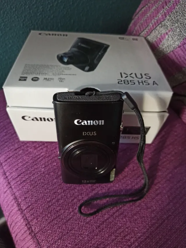 Cámara Digital Canon IXUS 285 HS Negra