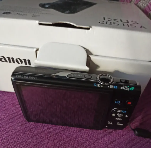 Cámara Digital Canon IXUS 285 HS Negra