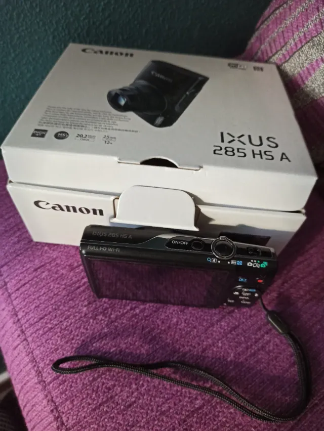 Cámara Digital Canon IXUS 285 HS Negra