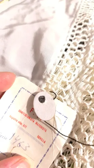 Manton de Manila antiguo bordado flores