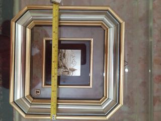 Coppia Quadri Alessandro Zenobi Metallo Legno