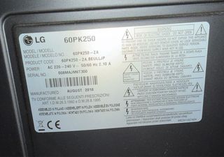 Televisor LG 60 pulgadas