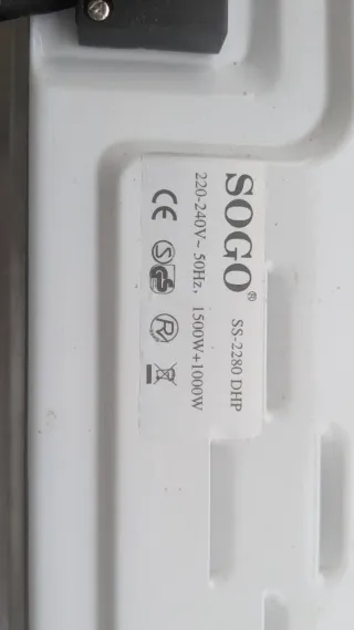 Hornillo Eléctrico Doble SOGO