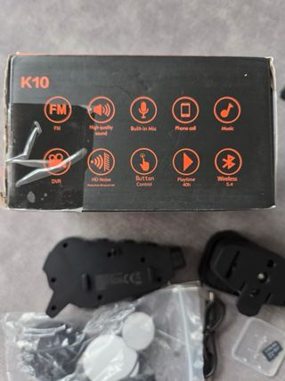 Intercomunicador K10 para Casco Moto
