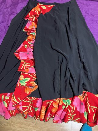 Falda flamenca con camiseta