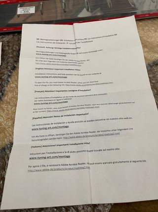 Protector parachoques Passat B7