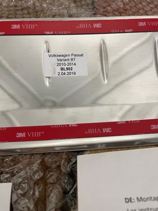 Protector parachoques Passat B7