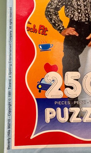 Puzzle Beverly Hills 90210 - 250 pezzi - Anni '90