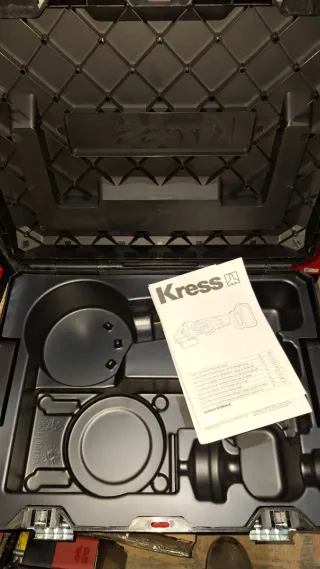 Maleta Kress 18v Amoladora Angular Nueva