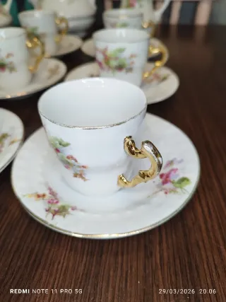 Antiguo juego de café porcelana