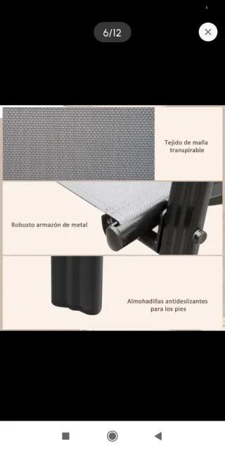 Lote Mesa y 4 Sillas Jardín Apilables