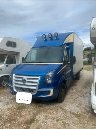 Camión Volkswagen Azul