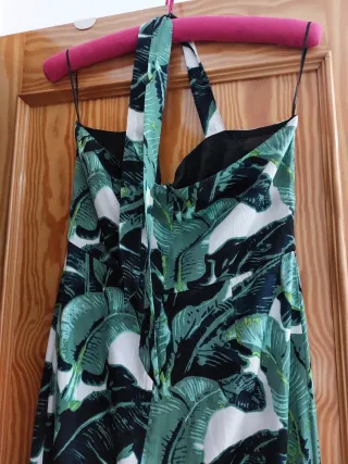 Mono estampado hojas tropicales