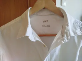 Camisa blanca ZARA niño Talla 14