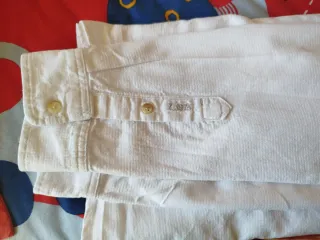 Camisa blanca ZARA niño Talla 14