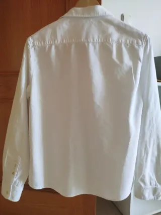 Camisa blanca ZARA niño Talla 14