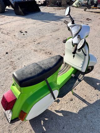 Vespa PK125 XL Verde y Blanca