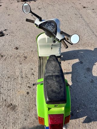 Vespa PK125 XL Verde y Blanca