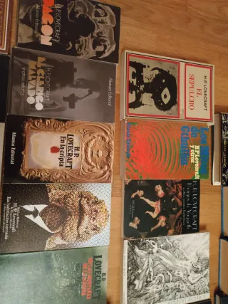 Obras de Lovecraft y otras novelas de terror
