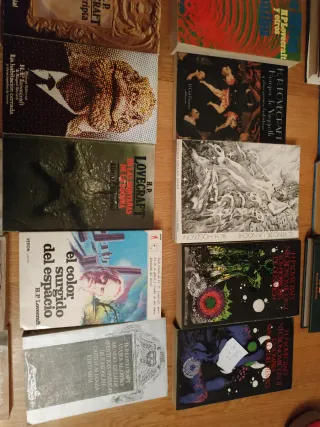 Obras de Lovecraft y otras novelas de terror
