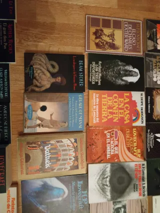 Obras de Lovecraft y otras novelas de terror