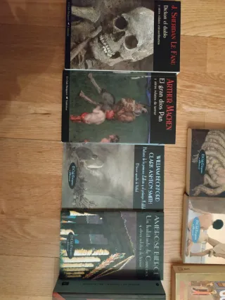 Obras de Lovecraft y otras novelas de terror