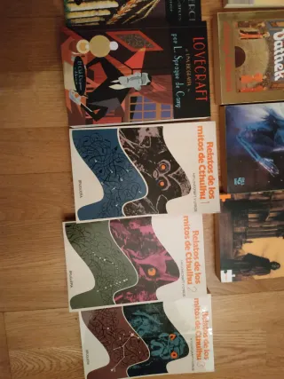 Obras de Lovecraft y otras novelas de terror