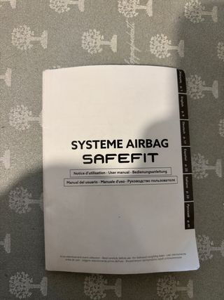 Gilet airbag equitazione nero