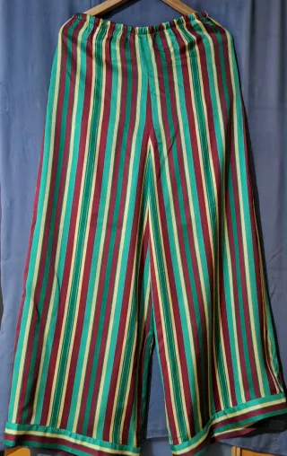 Pantalón Zara rayas multicolor