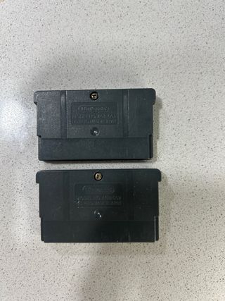 Lote GBA Mario vs Donkey Kong + F-Zero