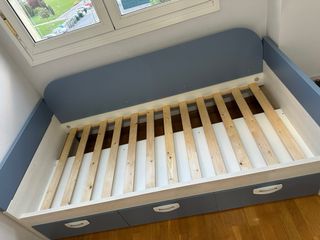 Cama juvenil 90x200 con cajones